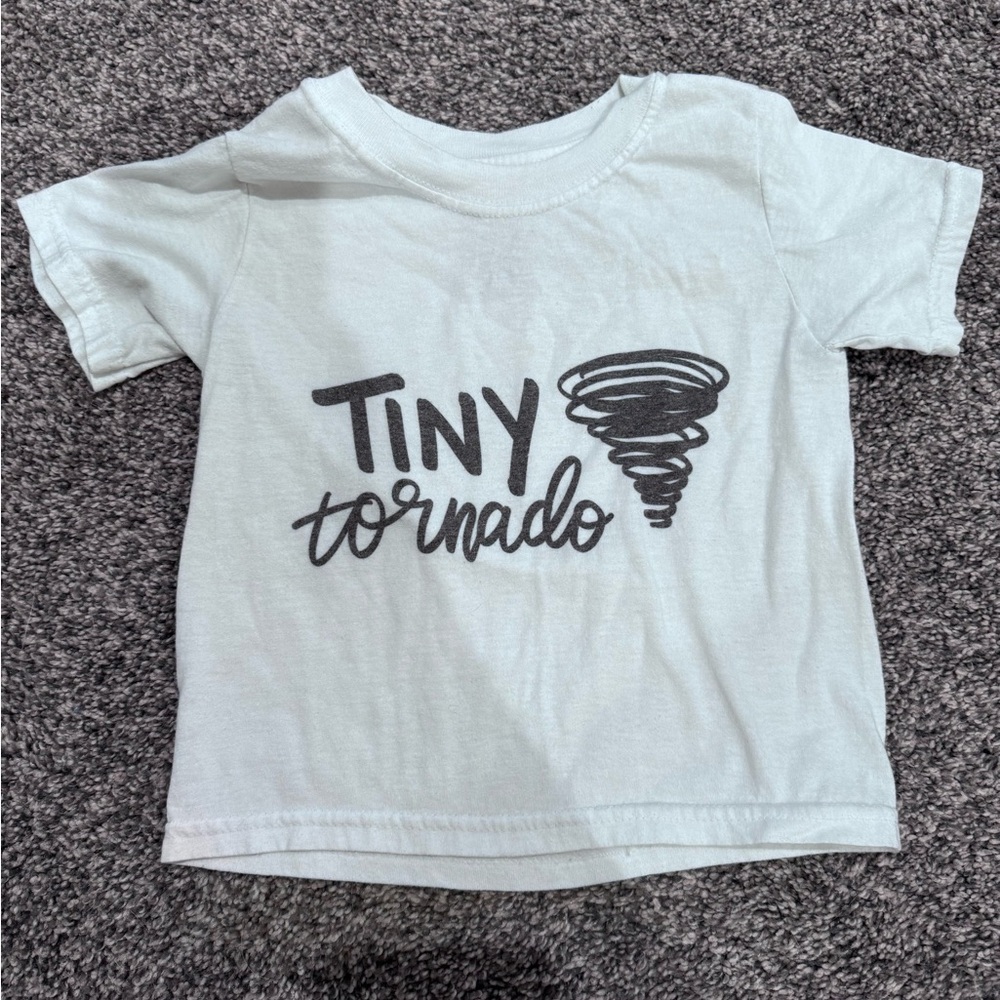Tiny Tornado Kids T-Shirt - White